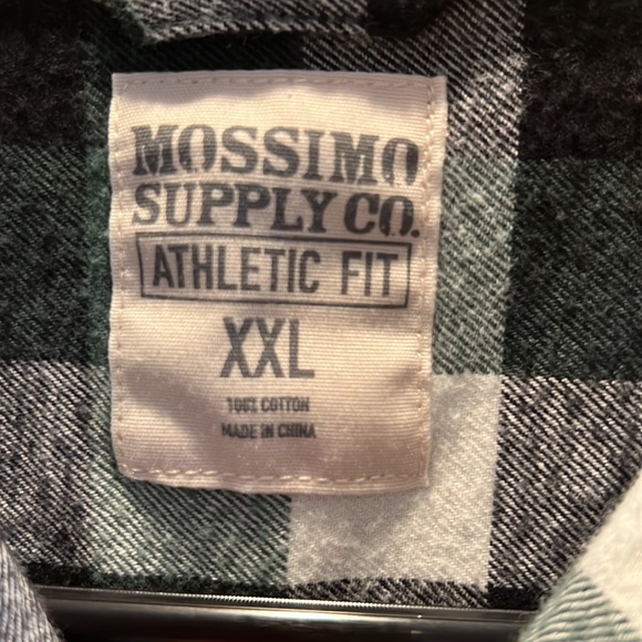 Soft cotton flannel shirt mens xxl - Picture 3 of 4